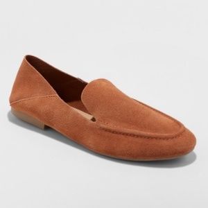 NWT A New Day Cognac Leather Jisela Loafers SZ 11